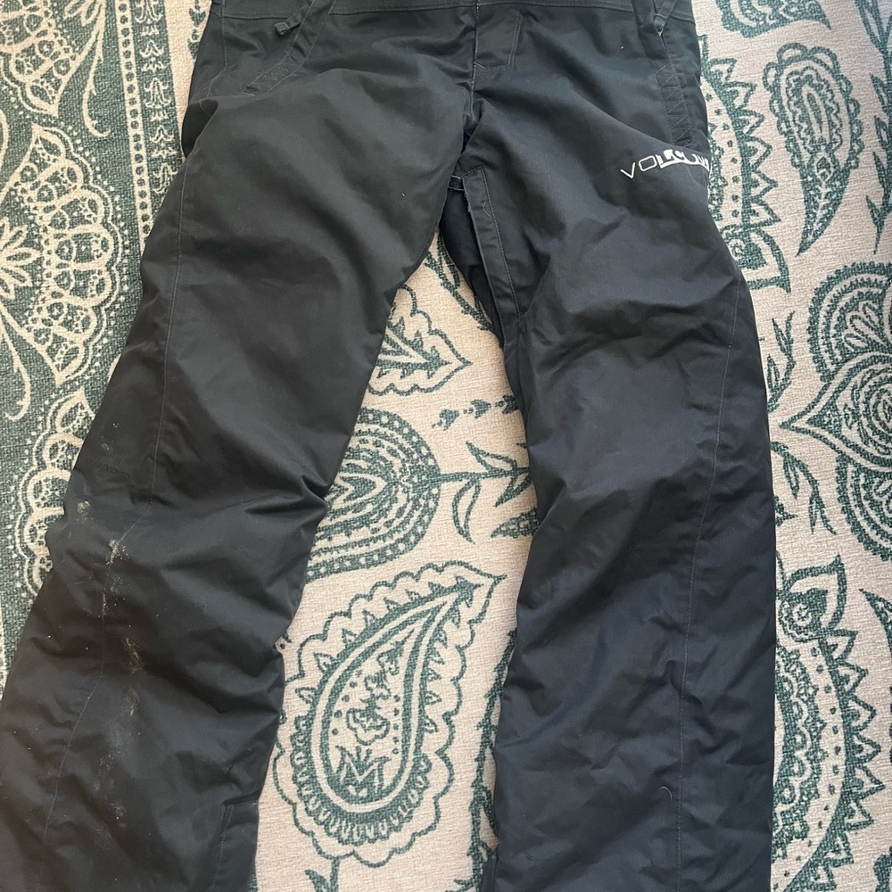 Volcom Black Snow Pants
